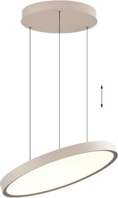 Lustră LED suspendată pe cablu DENVER LED/76W/230V bej