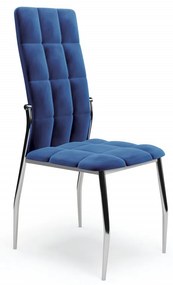Scaun K416 velvet bleumarin
