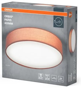 Osram - Plafonieră ORBIS PARIS 2xE27/25W/230V Ø 40 cm, maro