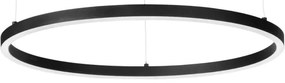 Ideal Lux - Lustră LED suspendată pe cablu ORACLE SLIM LED/53W/230V 4000K Ø 90 cm, negru