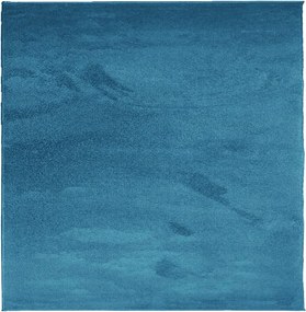 vidaXL Covor „OVIEDO”, fire scurte, turcoaz, 120x120 cm