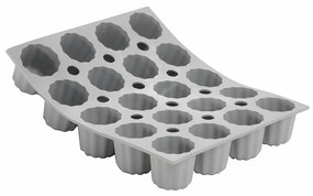 De Buyer 1856.21D silicon mucegai Mini Canelés ,20 buc