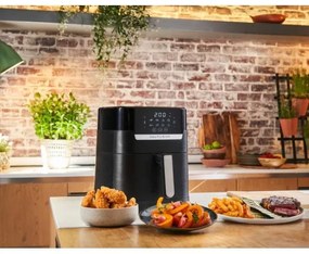 Friteuză cu aer cald 4,2 l EASY FRY&GRILL 2 în 1 1550W/230V negru Tefal