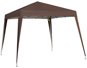 Outsunny Foisor Pliabil 2.4x2.4m, Foisor de Gradina Structura | Aosom Romania