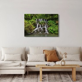 Tablou - Cascadă tropicală (90x60 cm)