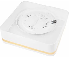 Plafonieră SIRJA SQUARE 4xE27/60W/230V 45x45 cm alb