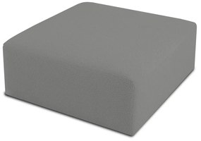 Modul pentru canapea gri cu tapițerie din stofă bouclé Roxy – Scandic