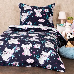 Lenjerie de pat din bumbac 4Home Koala friend, 140 x 200 cm, 70 x 90 cm