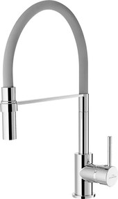 Baterie bucatarie Invena Kameleon Sink gri - crom