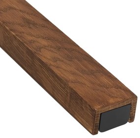 Aplică LED pentru oglindă Brilagi WOODY MIRROR LED/15W/230V IP44 stejar/negru