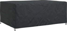 vidaXL Husă pentru mobilă Simplu Negru 270 x 180 x 90 cm 600D