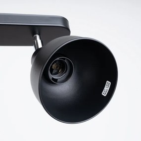 Spot Sollux SL.1317 ELBA 2xE27/15W/230V negru