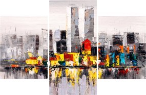 Tablou -Pictura orașului (90x60 cm)