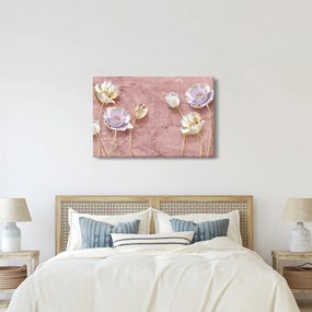 Tablou cu flori (90x60 cm)