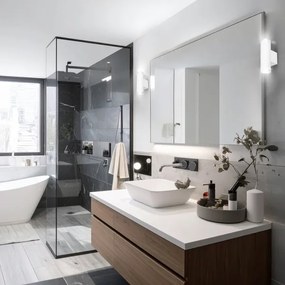 Spot pentru baie Brilagi SELE AQUA 4xGU10/30W/230V IP44 alb