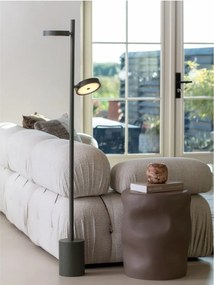 Lampadar LED din lemn de frasin verde Okinawa