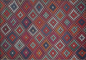 Covor SOUL CHENILLE, 75x150 cm, forma dreptunghiulara, poliester, mult