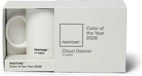 Cană ceramică albă 375 ml Cloud Dancer - Pantone