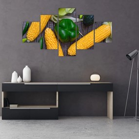 Tablou - legume (125x70 cm), în 40 de alte dimensiuni noi