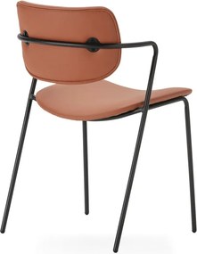 Scaune de dining cărămizii 2 buc. Maika – Marckeric