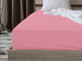 Cearsaf impermeabil JERSEY 80x160 cm roz