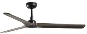 Ventilator de tavan cu telecomanda HEYWOOD M negru/stejar inchis