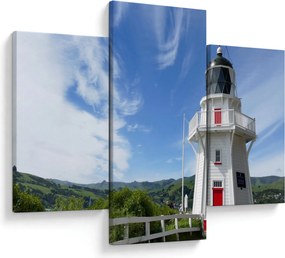 Tablou cu farurile Akaroa, Nooua Zeelanda (90x60 cm)