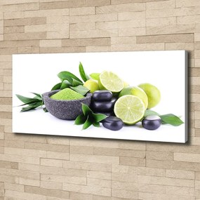 Imprimare tablou canvas Limes și pietre