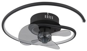 Lustra LED cu ventilator si telecomanda KOREN 03660 GL
