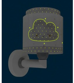 Aplică pentru copii BABY DREAMS 1xE27/15W/230V gri Dalber 76019E