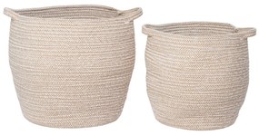 Coșuri pentru oi, bumbac, bej, 2buc