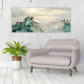 Tablou - Abstracție Marină 3D (120x50 cm)