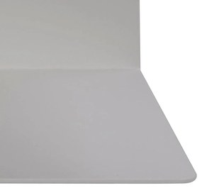Raft dublu de perete din metal Actona Joliet, lățime 35 cm, alb