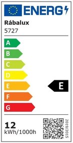 Aplica de perete LED pentru oglinda baie IP44 Silas 18W crom 5727 RX