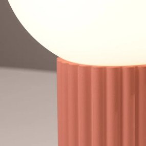 Lampă de masă Sollux SL.1756 HALO 1xG9/8W/230V d. 12 cm roz