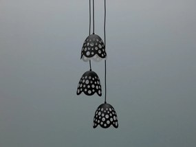 STONES Lampă suspendată Ø.19,5cm X Ø.19,5cm H. 125cm | Aosom Romania