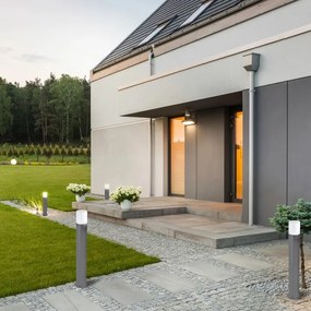 Lampă exterior DALLAS 1xE27/12W/230V IP44, 44 cm, antracit