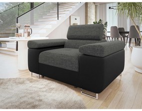 Fotoliu Terazuro 1 (Gri închis + Negru) . Promo -16%. 1103845