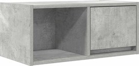 vidaXL Dulap TV Beton Gri 60x31x25,5 cm Lemn prelucrat