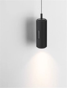 Pendul LED design minimalist ETHERAS negru