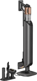 Aspirator verticar fara fir Dreame Z20 Station VZV25A, 715 W, 250 AW, 140.000 rpm, 3 viteze, stație de golire automată de 3 l, 90 min, HEPA H14, LED, motor fără perii, negru