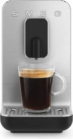 Espressor automat SMEG Collezione BCC11BLMEU, 1350 W, 19 bar, 1,4 l, 8 functii, Rasnita incorporata, Negru