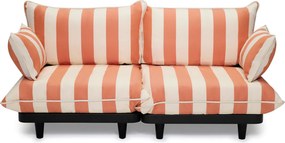Canapea de grădină Paletti Lounge Sofa, culori multiple - Fatboy Culoare: portocaliu-crem cu dungi