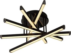 Lustră LED dimabilă aplicată LED/75W/230V 3000-6500K + telecomandă