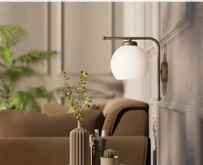 Aplica de perete din alama Globe