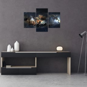 Tablou - Universul cu Nebula (90x60 cm)