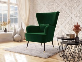 Fotoliu Perokas (Verde închis + Negru + auriu) . 1103833