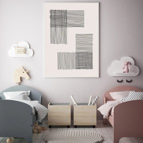Poster - Abstracție pictată (A4)