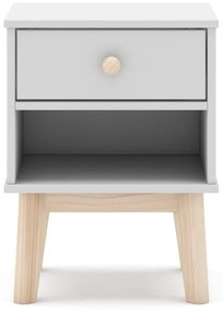 Noptieră de copii albă Esteban – Marckeric