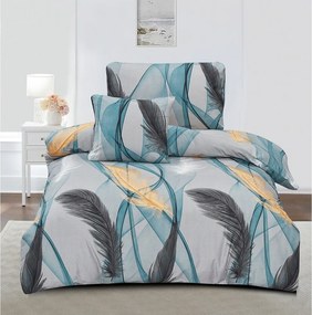 Lenjerie de pat din microsatin pentru pat de o persoană cu 3 piese 140x200 cm Melissa – My House